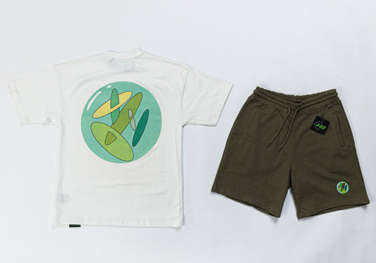 Eucalyptol Terpene Set (T-Shirt & Sweatshorts)