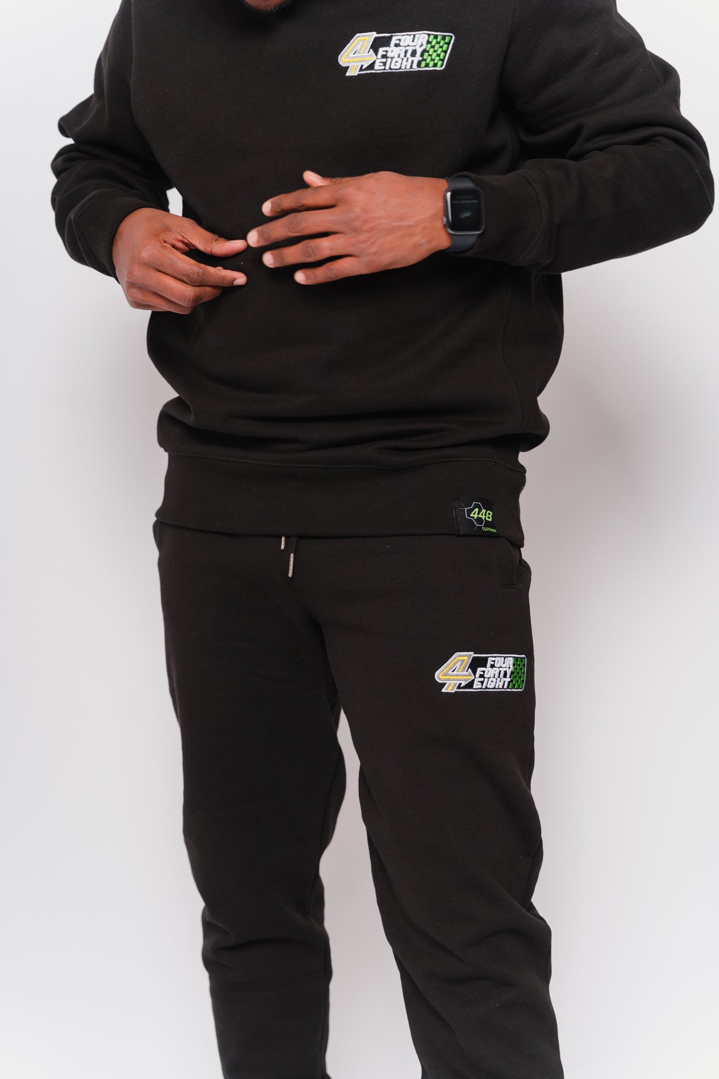 R4CEW4Y 8 Sweatpants - Black