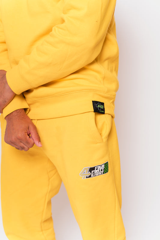 R4CEW4Y 8 Sweatpants - Yellow