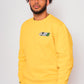 R4CEW4Y 8 Crewneck - Yellow