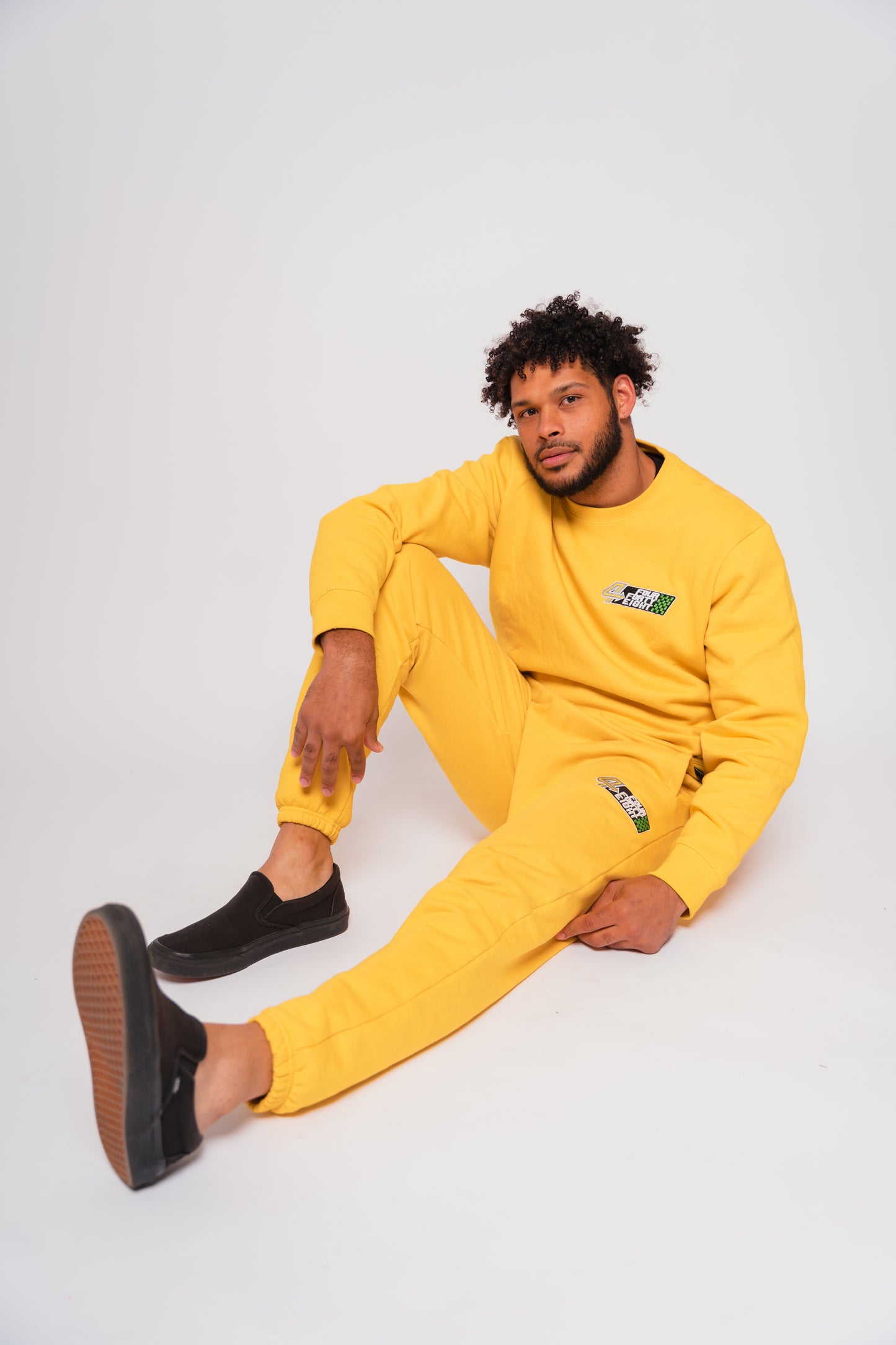 R4CEW4Y 8 Sweatpants - Yellow
