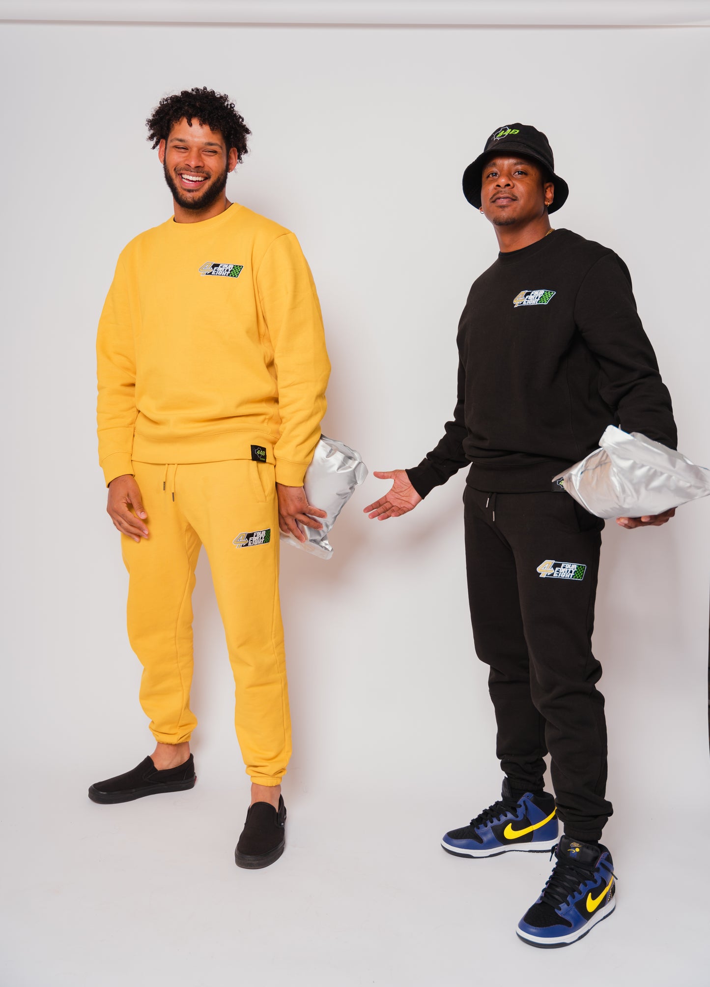 R4cew4y 8 Crewneck - Black